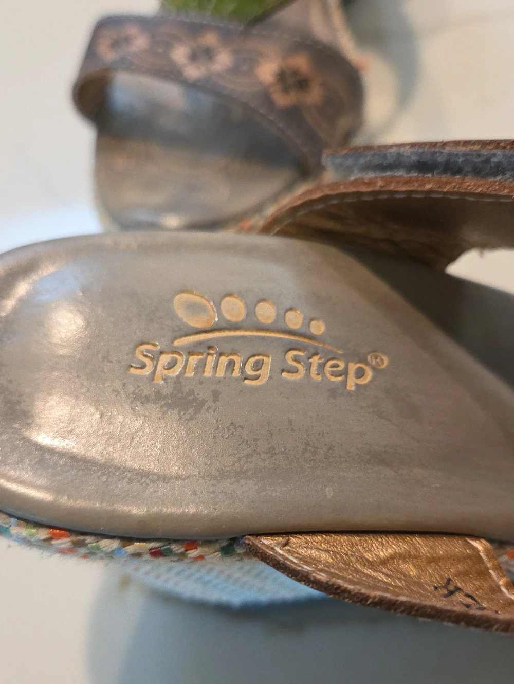 Spring Step vibrant floral